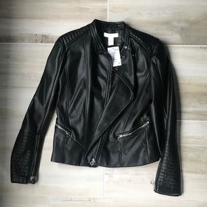 Leather Jacket - H&M
